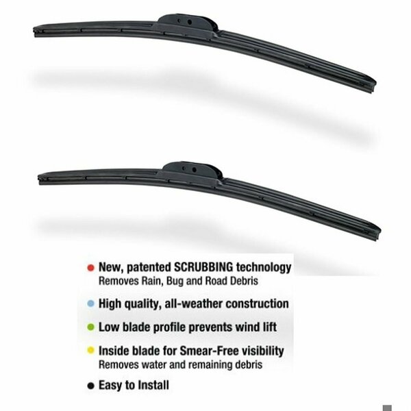 Ilb Gold Replacement For Audi Q7 Year 2011 Platinum Wiper Blades Q7 YEAR 2011 PLATINUM WIPER BLADES